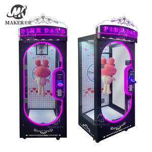 Machine de jeu d'arcade à coupes WIN 2024, la plus récente, pour peluches, à monnayeur, avec fonction de lancer de prix, Barber - Product Image 5