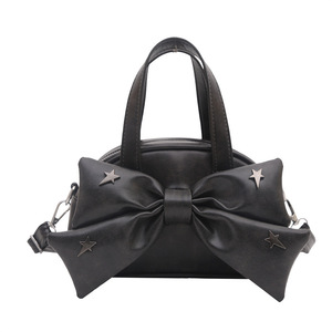 Bolso de Mano con Lazo de Estrella, Estilo Dulce y Moderno para Mujer, Correa Desmontable, Forma de Concha, Mini Bolso Bandolera - Product Image 6