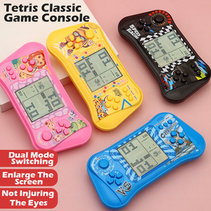 Consola de Juegos Portátil Clásica, Juguete Educativo Electrónico de Bloques para Entrenamiento Cerebral Infantil - Product Image 6