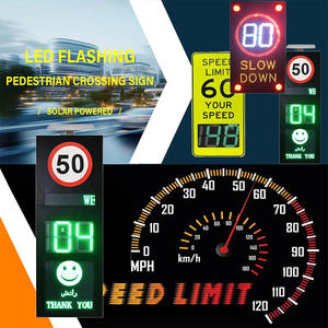 Pantalla Digital <span class=keywords><strong>de</strong></span> tráfico Vertical a prueba <span class=keywords><strong>de</strong></span> agua <span class=keywords><strong>de</strong></span> alta calidad, indicador <span class=keywords><strong>de</strong></span> cara sonriente, radar Solar LED, límite <span class=keywords><strong>de</strong></span> velocidad, señal <span class=keywords><strong>de</strong></span> advertencia <span class=keywords><strong>de</strong></span> tráfico - Product Image 3