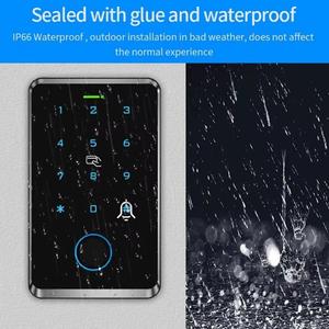 Hệ thống kiểm soát truy cập không thấm nước nhận dạng vân tay thẻ mật khẩu vân tay sản phẩm kiểm soát truy cập sinh trắc học ứng dụng ttlock - Product Image 5