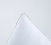 Oreillers de lit en coton 100% et fibres de polyester 100%, plumes naturelles, taille double, queen, king, 50*70cm