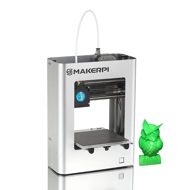 MakerPi M1 самовыравнивающийся объемный 3D-принтер 100x100x100 дюймов, пластиковый принтер для быстрого прототипирования