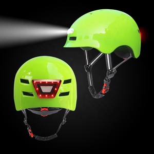 Fabbrica CE CPSC certificato urban road pendolarismo scooter elettrico casco bici casco bicicletta con luce Led anteriore e posteriore - Product Image 1