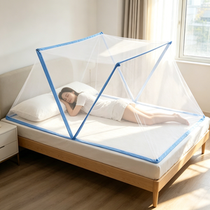 <span class=keywords><strong>Mosquitera</strong></span> <span class=keywords><strong>Plegable</strong></span> Ligera y Transpirable de Poliéster para Adultos, con Bolsa de Transporte Portátil, para Uso en Interiores y Exteriores en Verano - Product Image 2