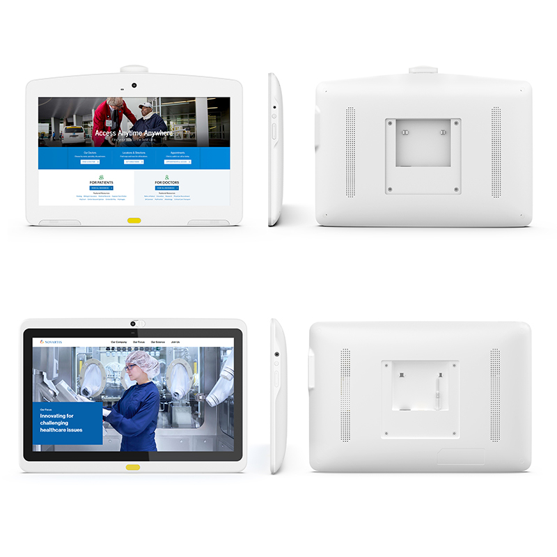 Écran tactile 13.3 pouces android 8.1 industrie médical tablette avec ethernet wifi 1920*1080 2 + 16GB NFC haut-parleur