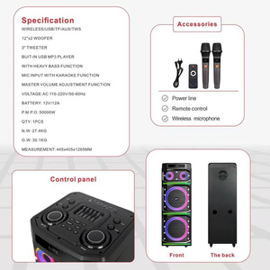 Altavoz <span class=keywords><strong>de</strong></span> Fiesta GD-2136 Día <span class=keywords><strong>de</strong></span> Rusia <span class=keywords><strong>de</strong></span> 12 Pulgadas, Sistema <span class=keywords><strong>de</strong></span> Audio Profesional para Karaoke - Product Image 5