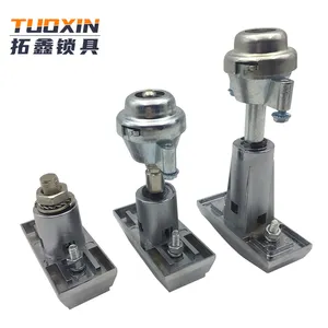 Tuoxin atm máquina de venda fechadura, fechadura em liga de zinco t-manuseio com teclas tubulares mestre