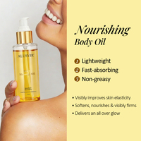 Produits de soins corporels naturels en marque privée, huile de squalane, huile de graines de jojoba, nourrissante, hydratante, adoucissante, éclatante, raffermissante, huile corporelle pour femmes