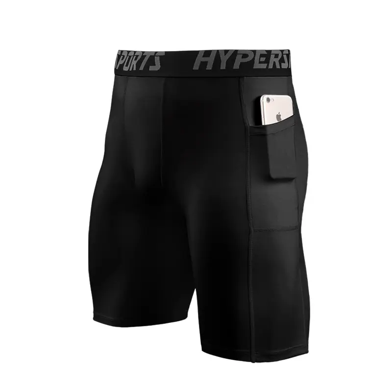 Fitness Compression Sportswear Hochela tische Feuchtigkeit transport Athletic Bike Scooter Herren Shorts