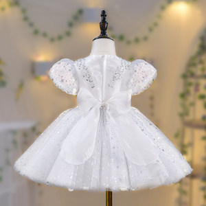 Vestido de <span class=keywords><strong>Princesa</strong></span> con Flores para Niñas, Traje de Fiesta de Cumpleaños, <span class=keywords><strong>Disfraz</strong></span> para Actuaciones de Baile, Venta al Por Mayor ODM para Niños - Product Image 4