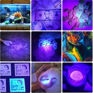 Mini lampe <span class=keywords><strong>de</strong></span> poche UV haute puissance 365nm USB Rechargeable torche UV lumière urine pour animaux <span class=keywords><strong>de</strong></span> compagnie chat argent <span class=keywords><strong>minerai</strong></span> Scorpion détection <span class=keywords><strong>de</strong></span> fuite lampe UV - Product Image 5