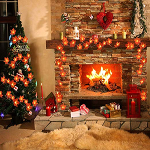 <span class=keywords><strong>Guirnalda</strong></span> <span class=keywords><strong>de</strong></span> <span class=keywords><strong>Luces</strong></span> LED con Hojas <span class=keywords><strong>de</strong></span> Arce, <span class=keywords><strong>Luces</strong></span> Decorativas en Tonos Naranja y Amarillo, Regalo Perfecto para Navidad, Tira <span class=keywords><strong>de</strong></span> <span class=keywords><strong>Luces</strong></span> Festivas - Product Image 3