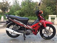 Moto d'occasion Suzuki Scrambler 110 C8 à cadre courbé, authentique et économique, pour homme, idéale pour la conduite croisée et les trajets quotidiens 125
