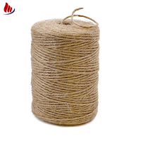 Corde en jute naturelle Yanghua torsadée, écologique, biodégradable, résistante à l'usure, pour jardinage, emballage, artisanat et décoration