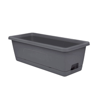 Deepbang vente en gros Pots de fleurs rectangulaires en plastique Pots de jardin Pots de légumes en plastique Rectangle jardinière de légumes