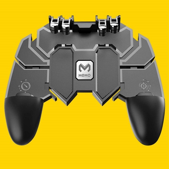 Controller Turnover Button Gamepad for IOS Android Six 6 Finger Operating Gamepad Peripherals Mobile Controller