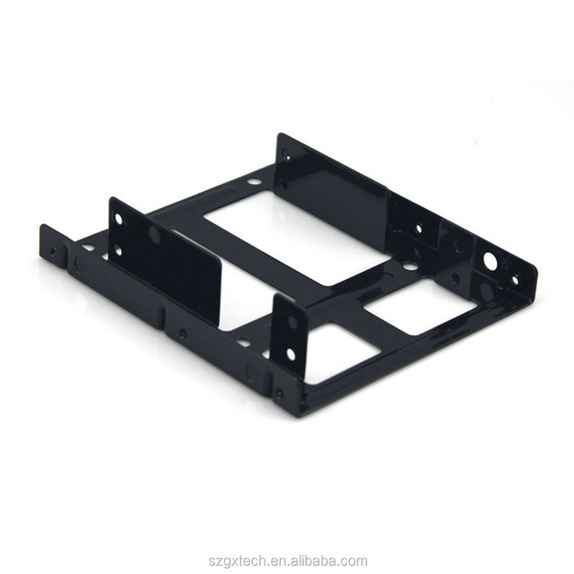 Double-layers Hard Drive Bays 2.5 Inch SSD/HDD to 3.5 Inch Hard Drive Mounting HDD Bracket