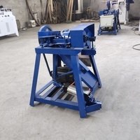 Máquina Semiautomática para Fabricar Tornillos de Madera, Máquina de Roscado por Rodillos