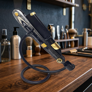 ASAP High Quality Stainless Steel Straight Shavette Razor <b>Men</b> Professional Barber Wood Handle Single Blade Comfortable Smooth - Product Image 3