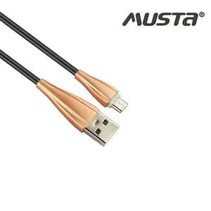 Câble USB mâle vers Type C, couleur cuivre, or, argent, rouge, pour téléphone portable, 2 pièces