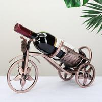 Porte-bouteille de vin en métal pour table servant aux mariages hôtels fêtes outil de barre de prix de gros