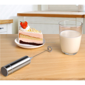 À Piles mélangeur de café <span class=keywords><strong>nespresso</strong></span> <span class=keywords><strong>mousseur</strong></span> à lait avec ressort unique fouet tête - Product Image 5