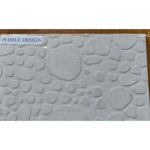 Planche de bardage en fibre-ciment décorative de 8 mm, design galet, avec panneau de bardage à lattes pour des extérieurs esthétiques durables - Product Image 1