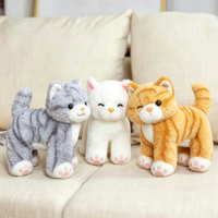 Funboxes - Vente Flash - Peluche Chat Kawaii - Jouet en Peluche Chat Mignon - Poupée en Peluche Douce - Cadeau d'Anniversaire pour Enfants