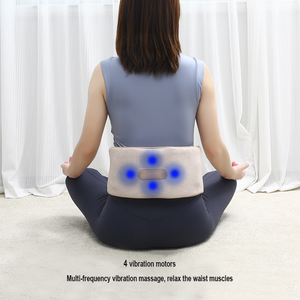 Cinturón eléctrico de masaje de cintura y masaje Abdominal, máquina vibradora de vientre para adelgazamiento corporal, novedad - Product Image 4