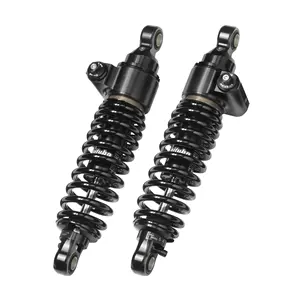Bitubo Twinshocks Adjustable Motorcycle <b>Shock</b> <b>Absorber</b> for HARLEY DAVIDSON FLTRXS 2015 2016 Black <b>Spring</b> 306mm Length <b>Spring</b> - Product Image 3