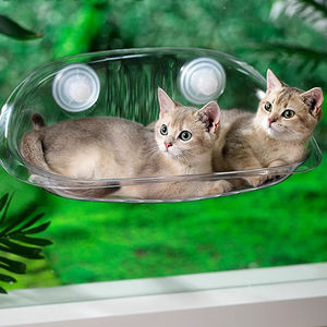 Hamacas para gatos con ventana y pared, hamaca para gatos, cama para todas las estaciones, ventana colgante, hamaca para gatos, cama para dormir para mascotas - Product Image 4