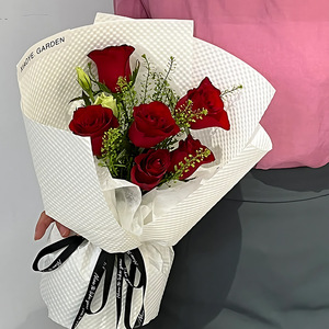 3D dập nổi hoa gói giấy Tự làm vật liệu cho bó hoa hoa bao bì hoa gói Hoa giấy - Product Image 4