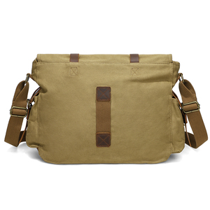 <span class=keywords><strong>Sac</strong></span> <span class=keywords><strong>bandoulière</strong></span> en toile et cuir S.C.COTTON pour homme - Product Image 6