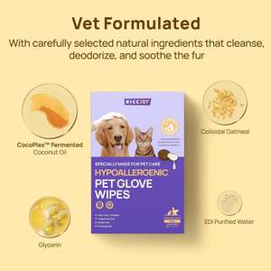 6 lingettes nettoyantes hypoallergéniques non tissées pour animaux de compagnie, parfum personnalisé, marque privée, lingettes humides biodégradables pour chiens et chats - Product Image 6