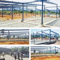 Construcción de Naves Industriales Prefabricadas de Acero Modernas, Diseño de Almacenes, Resistentes a Terremotos y Vientos, Duraderas