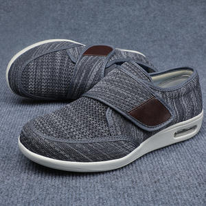 Chaussures souples et confortables youyun Chaussures diabétiques pour hommes pour les pieds enflés Œdème pour hommes Chaussures diabétiques pour hommes âgés de grande largeur - Product Image 6