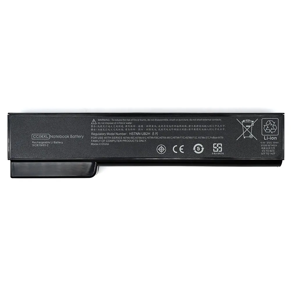 High Quality Laptop Battery CC06 Cc09 For Hp Elitebook 8460p Probook 6360b Laptop Notebook Battery Pack 6cell