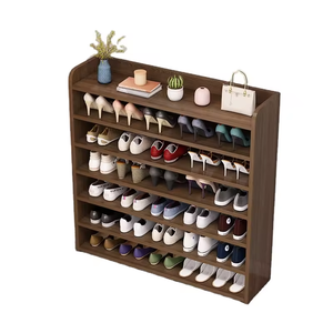 Meuble d'intérieur Meuble de rangement pour <span class=keywords><strong>chaussures</strong></span> Banc avec design moderne multicouche Armoire à <span class=keywords><strong>chaussures</strong></span> en bois - Product Image 4
