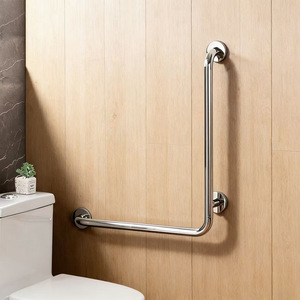 Barre d'appui en L Ye Zhiting 32600*700 en acier inoxydable, main courante de sécurité pour salle de bain, toilettes, soutien pour personnes âgées - Product Image 2