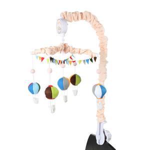 China factory felt hot air balloon baby musical mobile baby culla campana con giocattoli appesi - Product Image 2