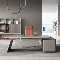 Chaise de bureau fixe en cuir de PU de haute qualité avec accoudoir ergonomique pour la maison ou le bureau Vente en gros