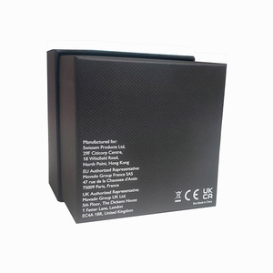 Boîte de montre kraft en papier d'art noir de luxe Forme de créateur rigide avec poignée Finition mate Boîte de base supérieure avec enveloppe-Prix raisonnable - Product Image 6