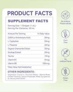 Aide à l'anxiété, au stress, à la douleur, à l'inflammation, à l'arthrite, gouttes de Caml à puissance maximale pour chiens et chats - Product Image 6