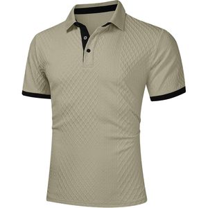 Chemise d'été à manches courtes pour homme FOXA, en coton Oxford respirant, décontractée, pour le golf - Product Image 6