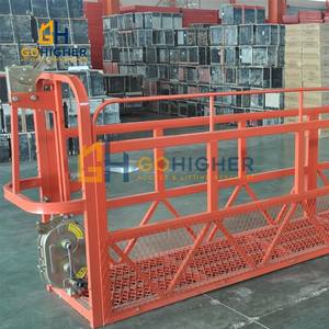 ZLP400 pédale corde plate-forme suspendue andamios colgantes manuelles <span class=keywords><strong>nettoyage</strong></span> de vitres externes manuel berceau zlp630 - Product Image 2