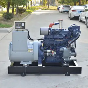 Gerador diesel marinho 15KW 20KW 25KVA 25KW 30KW 40KW 50KVA 50KW com motor Weichai gerador marinho 50kw