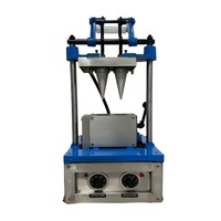 Machine à cornets et coupelles à glace, ligne de production de formes variées, machine à fabriquer des coupelles à café comestibles en papier multicouche