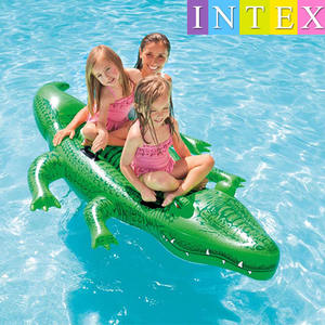 Intex 58562, jouet aquatique gonflable pour enfants, grand crocodile à monter, flotteur de <span class=keywords><strong>piscine</strong></span> gonflable pour adultes - Product Image 4