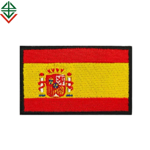 Aangepaste Merknaam Vlag Geweven Borduurhaak En Lus <span class=keywords><strong>Patch</strong></span> Hoed Met Velcro Patches Voor T-Shirt - Product Image 2